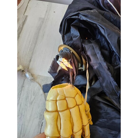 Skeleton blow mold chains prisoner AS IS Halloween prop - Picture 6 of 9